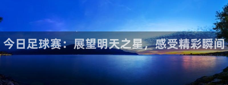  意昂2如何注册开户：今日足球赛：展望明天之星，感受精彩瞬间